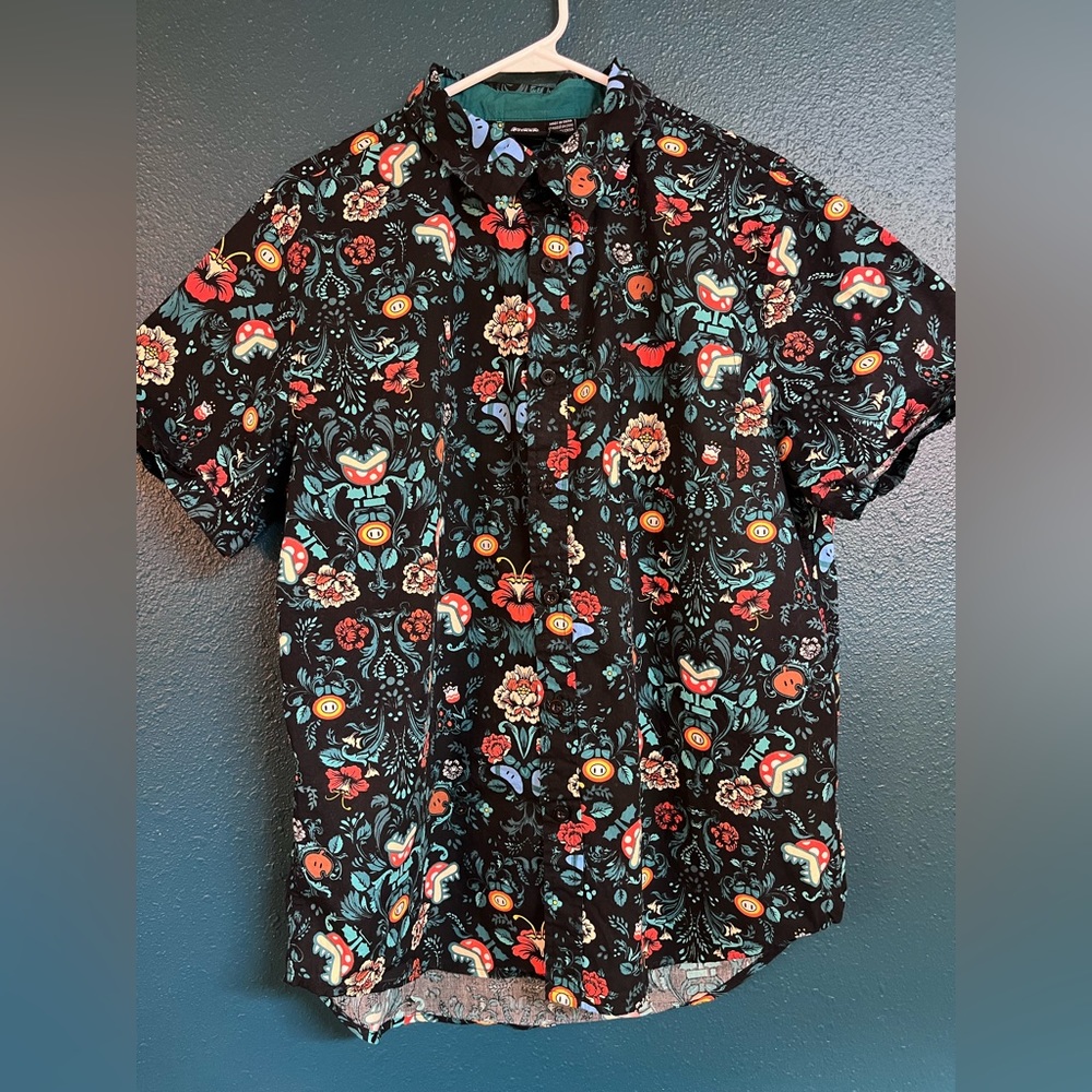 Men’s Mario short sleeve button up